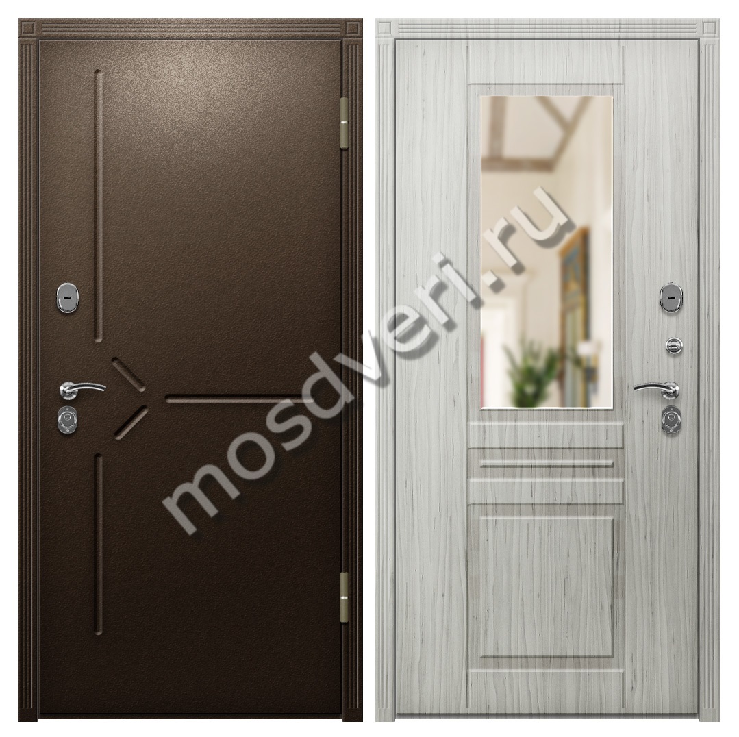 Металлическая входная дверь в дом TD-133 - купить от производителя Мосдвери Металлическая входная дверь в дом TD-133