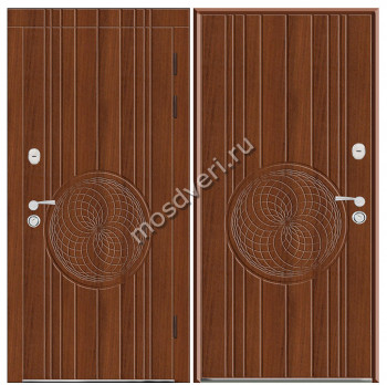 Нестандартная входная дверь в квартиру NDV-20 - купить от производителя Мосдвери Нестандартная входная дверь в квартиру NDV-20